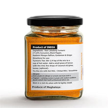 Load image into Gallery viewer, Lakadong Turmeric Drink Mix with Black Pepper, Saffron, Cardamom & Ginger