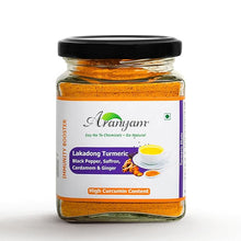 Load image into Gallery viewer, Lakadong Turmeric Drink Mix with Black Pepper, Saffron, Cardamom & Ginger
