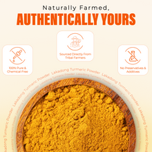 Load image into Gallery viewer, Natural Lakadong Turmeric Powder High Curcumin (7-12%) - 100g