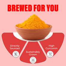 Load image into Gallery viewer, Lakadong Turmeric Drink Mix with Black Pepper & Cinnamon