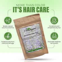 Load image into Gallery viewer, Natural Colour and Nourish Hair Pack, Soft Black