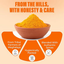 Load image into Gallery viewer, Lakadong Turmeric Mix with Black Pepper, Saffron, Cardamom & GInger