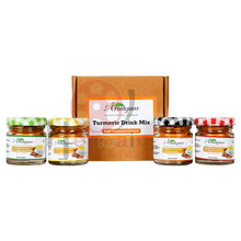 Load image into Gallery viewer, Combo Immunity Booster Lakadong Turmeric Latte Mixes with Black Pepper & other spices