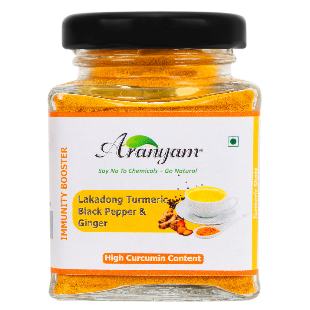 Lakadong Turmeric Drink Mix with Black Pepper & Ginger