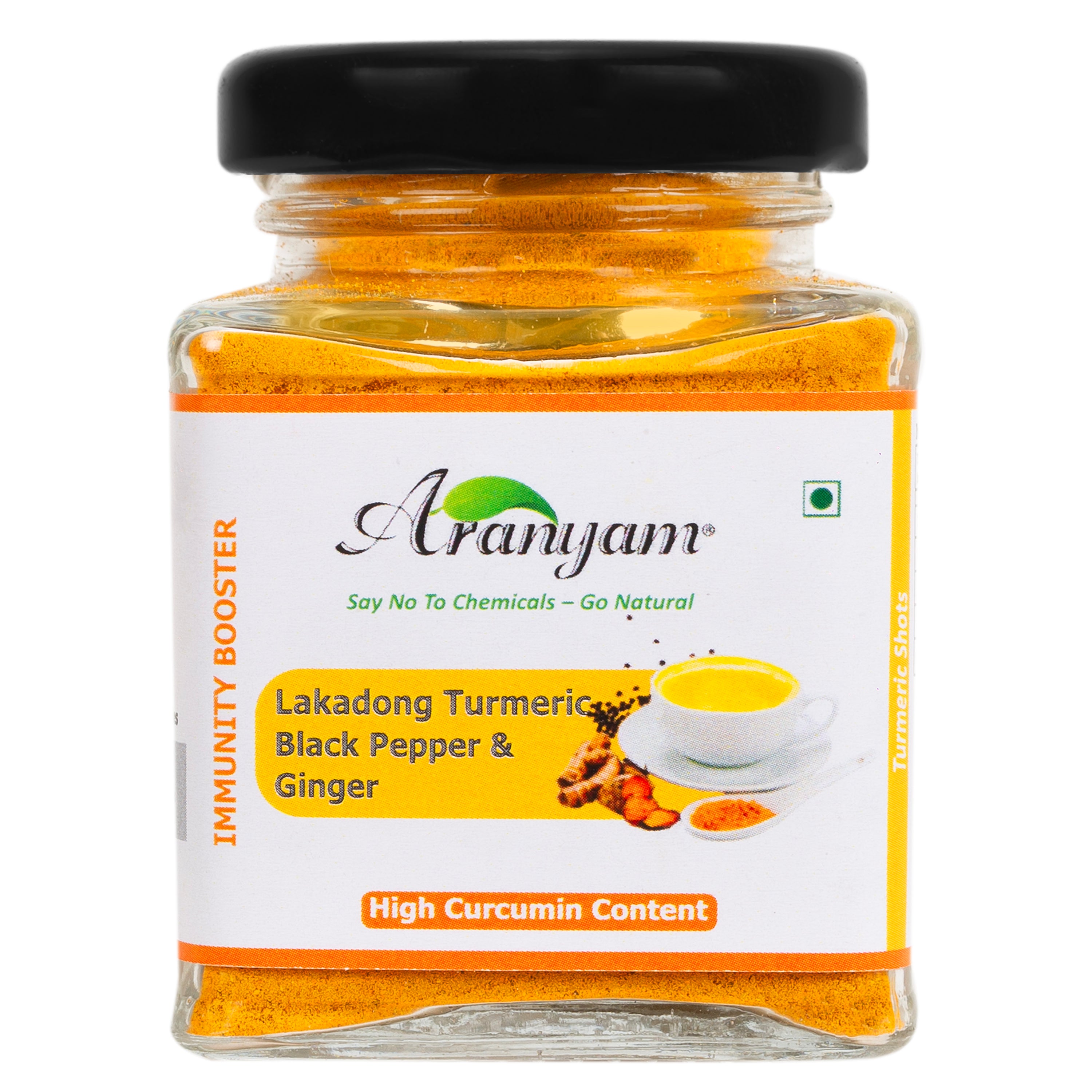 Lakadong Turmeric Drink Mix with Black Pepper & Ginger
