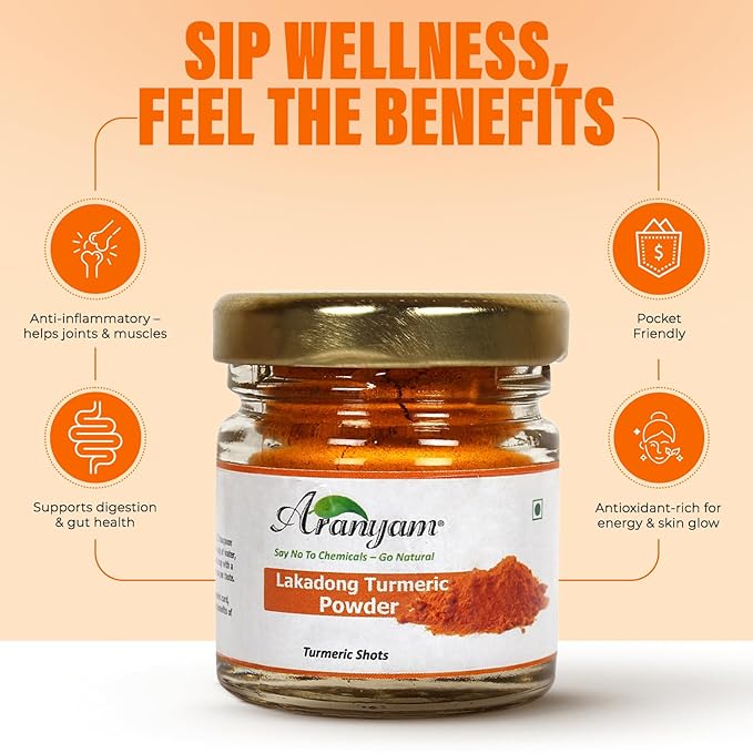 Lakadong Turmeric Drink Mix Combo - 6 Variants