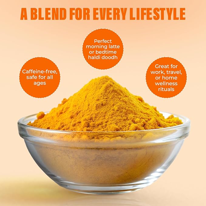 Lakadong Turmeric Drink Mix Combo - 6 Variants