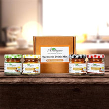 Load image into Gallery viewer, Lakadong Turmeric Drink Mix Combo - 4 Variants
