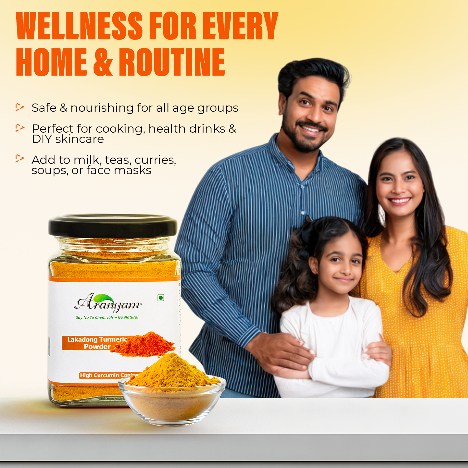 Lakadong Turmeric Powder