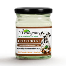 Load image into Gallery viewer, Coco Dogs - Extra Virgin Cold Pressed Coconut Oil Extracted from Coconut Milk -160ml

