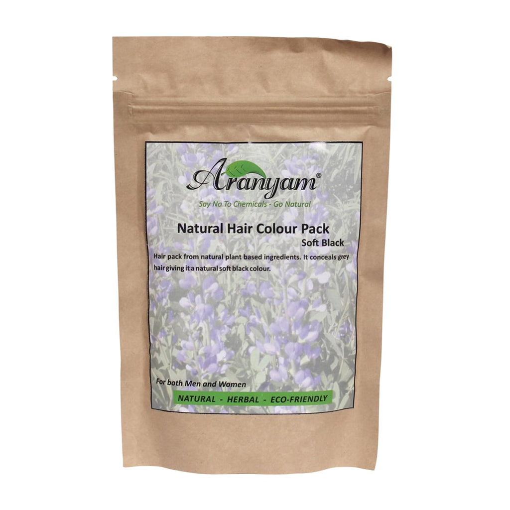 Natural Hair Colour Pack (Soft Black)