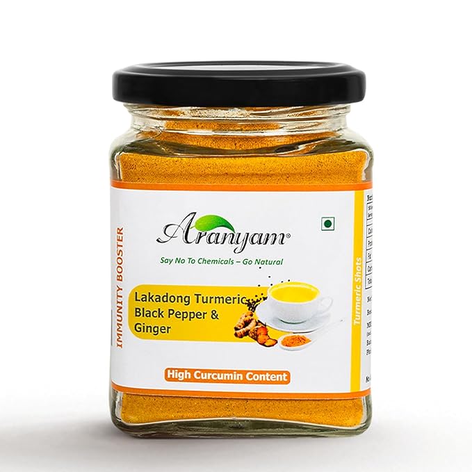 Lakadong Turmeric Drink Mix with Black Pepper & Ginger