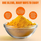 Lakadong Turmeric Drink Mix with Black Pepper