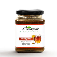 Load image into Gallery viewer, Aranyam Ginger, Black pepper, Turmeric Honeylicks
