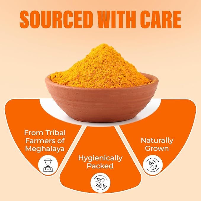 Lakadong Turmeric Drink Mix with Black Pepper