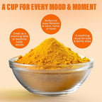 Lakadong Turmeric Drink Mix with Black Pepper, Saffron, Cardamom & Ginger