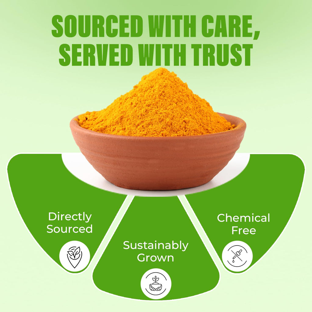 Lakadong Turmeric Drink Mix with Black Pepper & Cardamom
