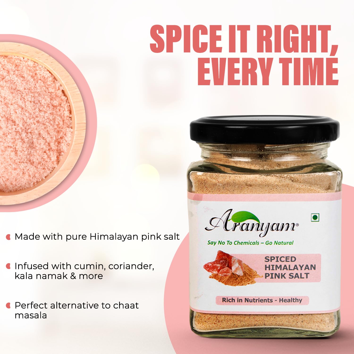 Spiced Himalayan Pink Salt