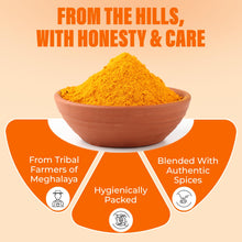 Load image into Gallery viewer, Lakadong Turmeric Mix with Black Pepper, Saffron, Cardamom &amp; GInger
