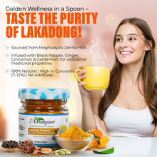 Load image into Gallery viewer, Lakadong Turmeric All Mix with Black Pepper, Ginger, Cinnamon &amp; Cardamom
