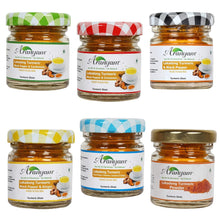 Load image into Gallery viewer, Lakadong Turmeric Drink Mix Combo - 6 Blends Included
