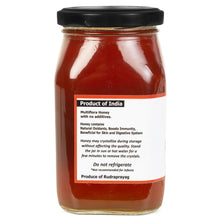 Load image into Gallery viewer, Aranyam Himalayan Multiflora Honey in Glass Bottle - 500g | Pure, Wild, Natural &amp; Unprocessed Honey by Cerana Indica Bee
