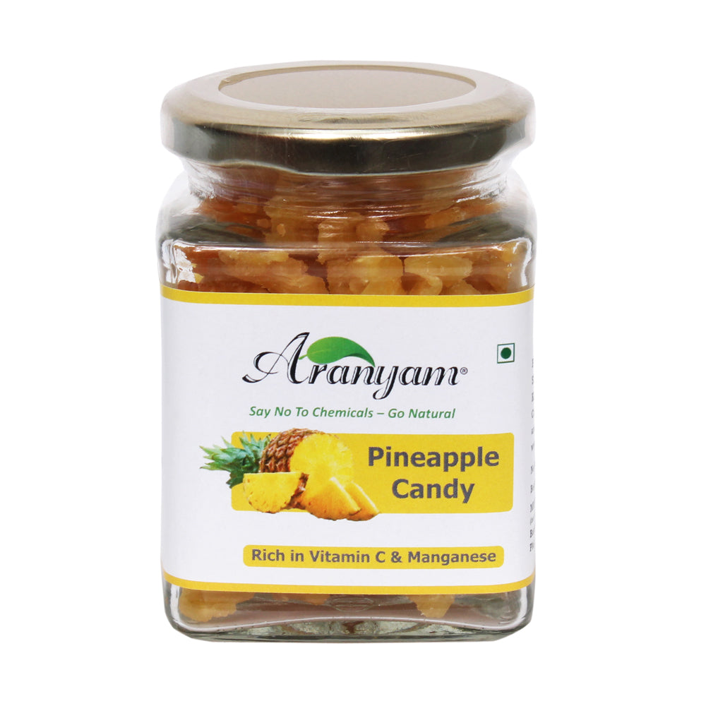Aranyam Soft Pineapple Chews from North East - 130g