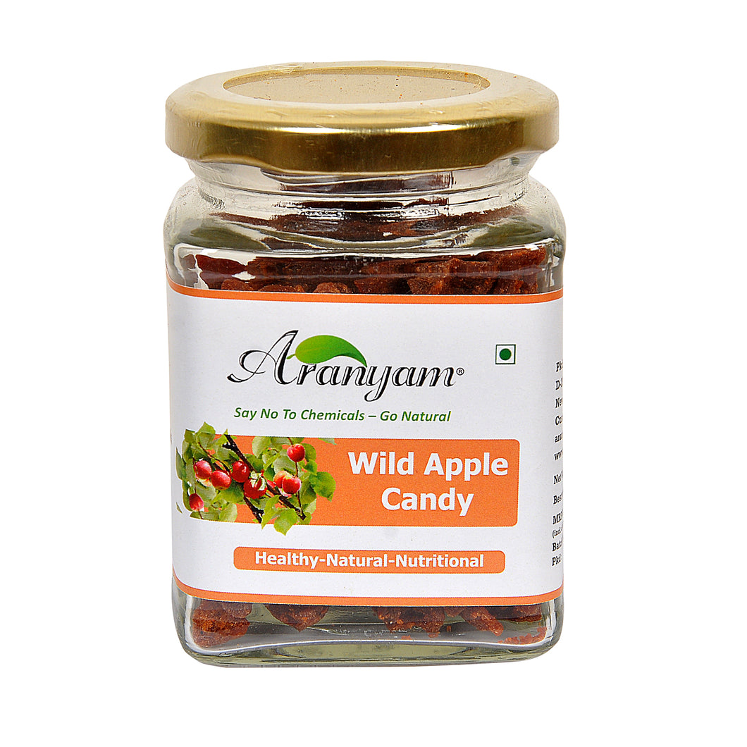Wild Apple Candy from North East - 100g - Natural, Healthy, Nutritional